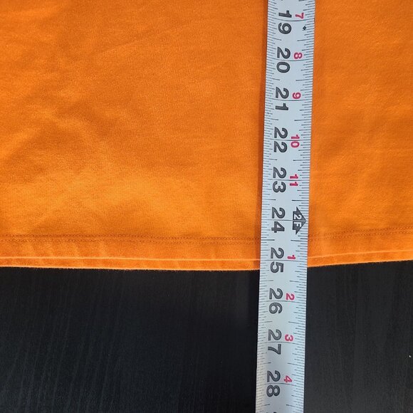 Downeast Orange Tropical Skirt Tshirt Set Medium Modest Resort Beach Medium - Picture 10 of 11